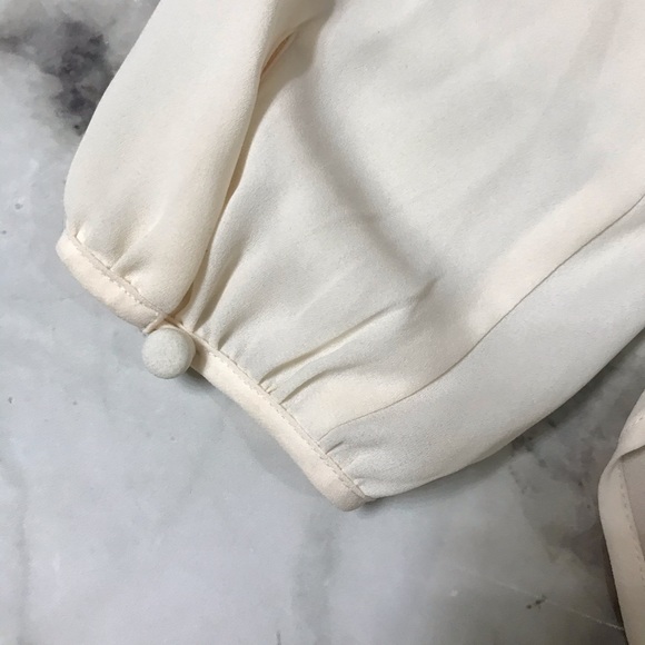 J Crew Blouse with Gorgeous Detail and Tassels - Picture 6 of 6